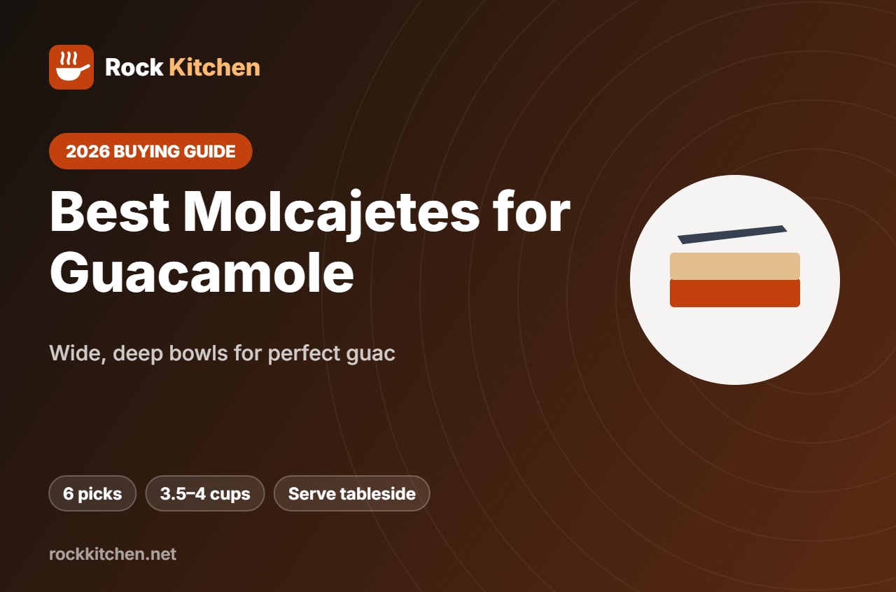 Best Molcajete for Guacamole – Rock Kitchen buying guide