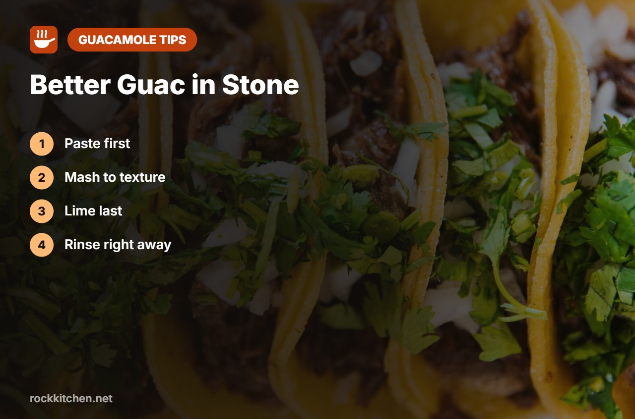 Tips for best molcajete for guacamole