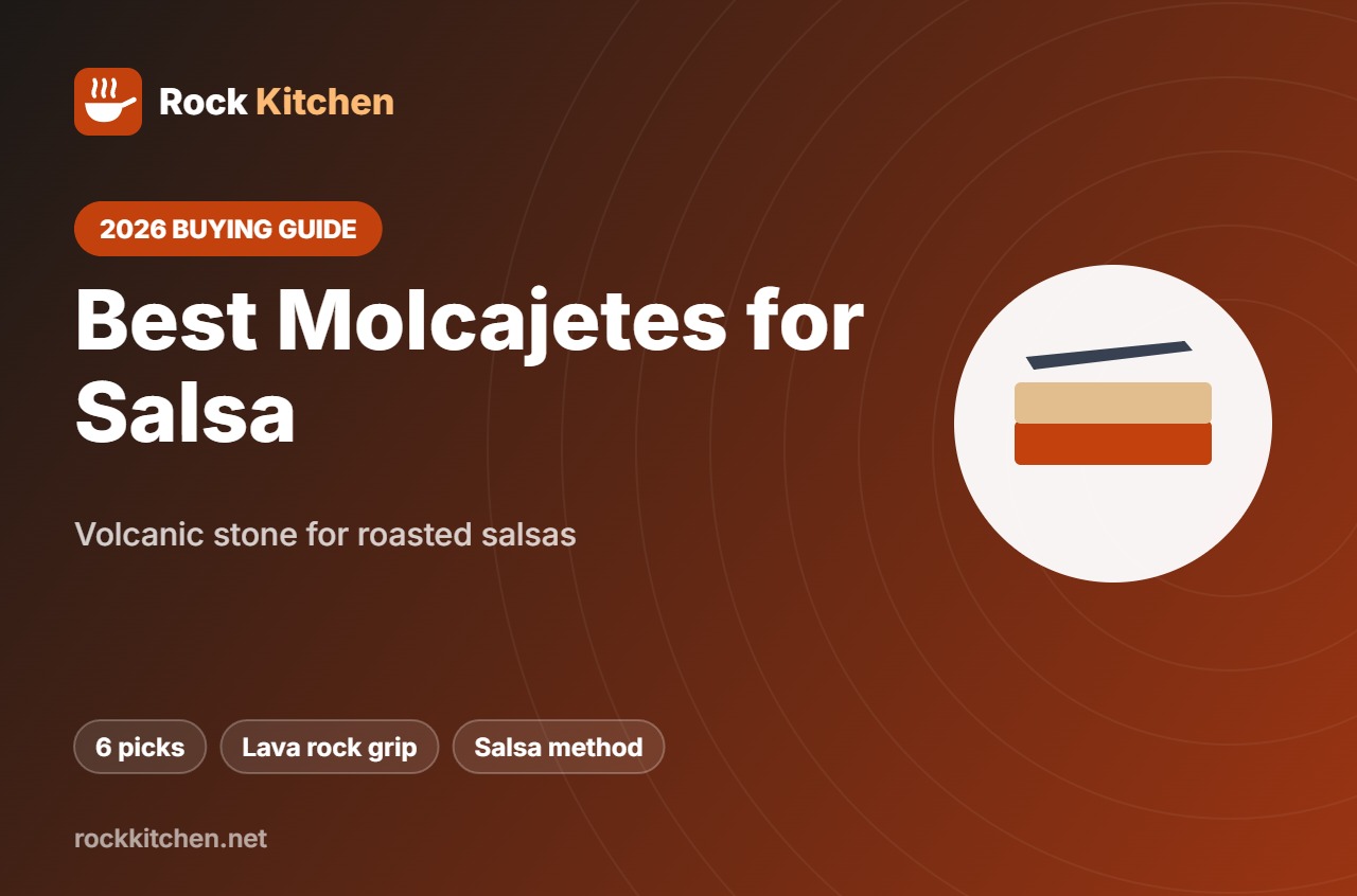 Best Molcajete for Salsa – Rock Kitchen buying guide