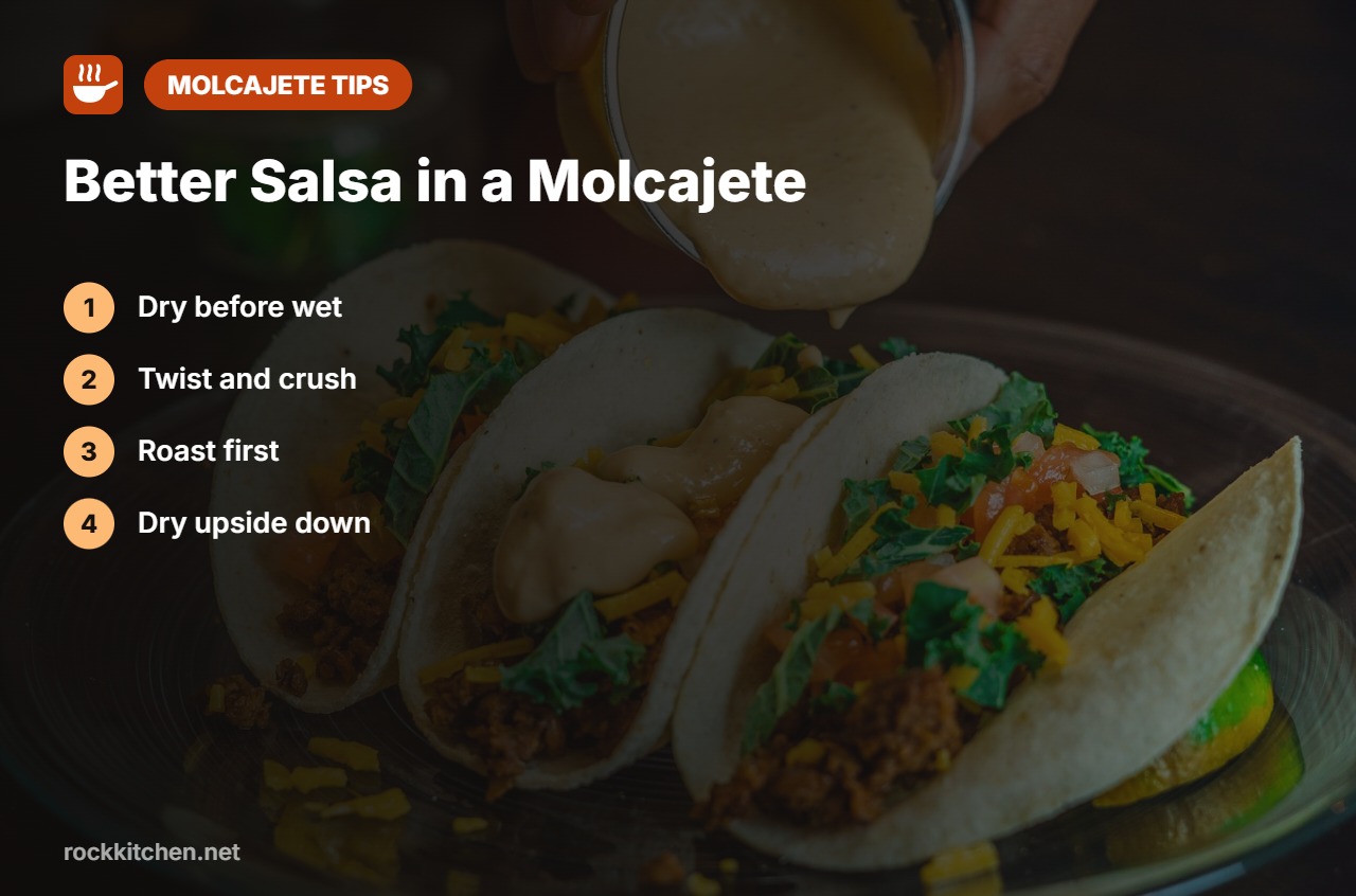 Tips for best molcajete