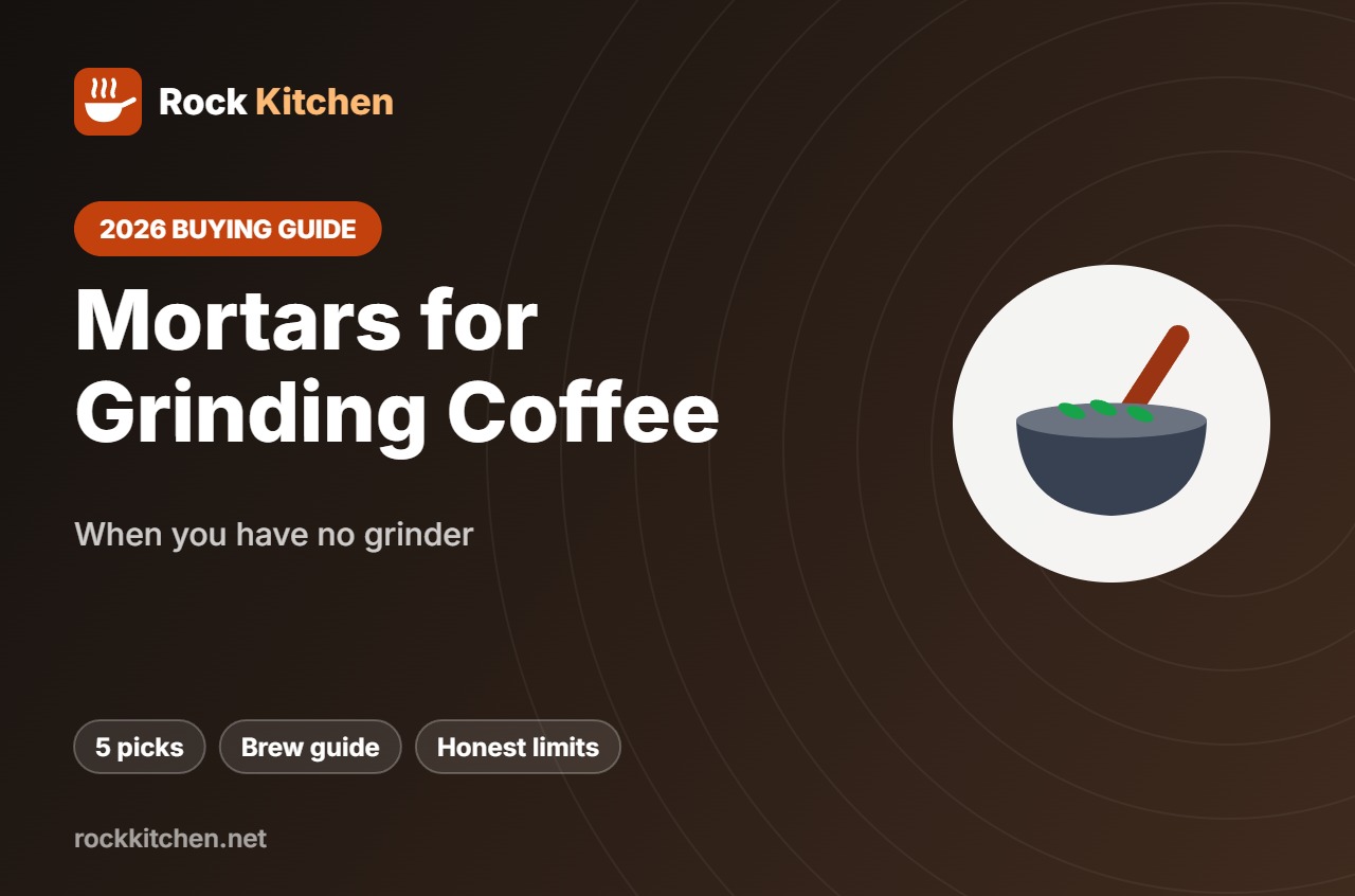 Best mortar and pestle for coffee beans – Rock Kitchen guide