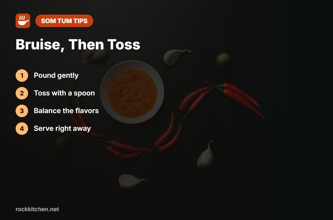 Tips for best mortar and pestle for som tum