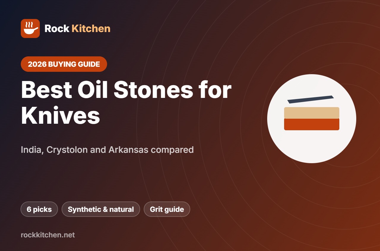 Best Oil Stone for Knives – Rock Kitchen buying guide