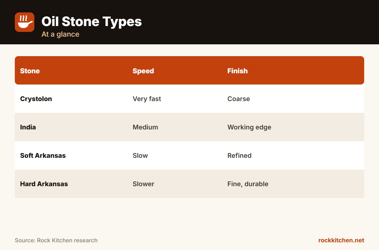 Best Oil Stone for Knives at a glance
