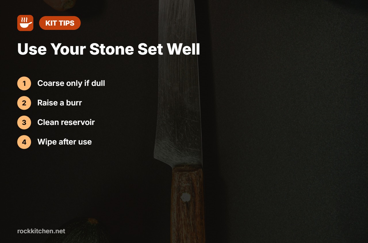 Tips for best oil stone set