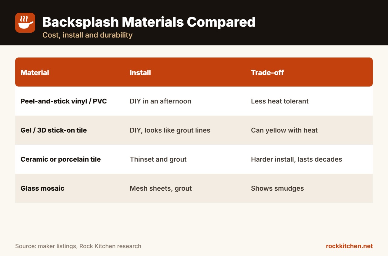 Best Peel and Stick Backsplash at a glance
