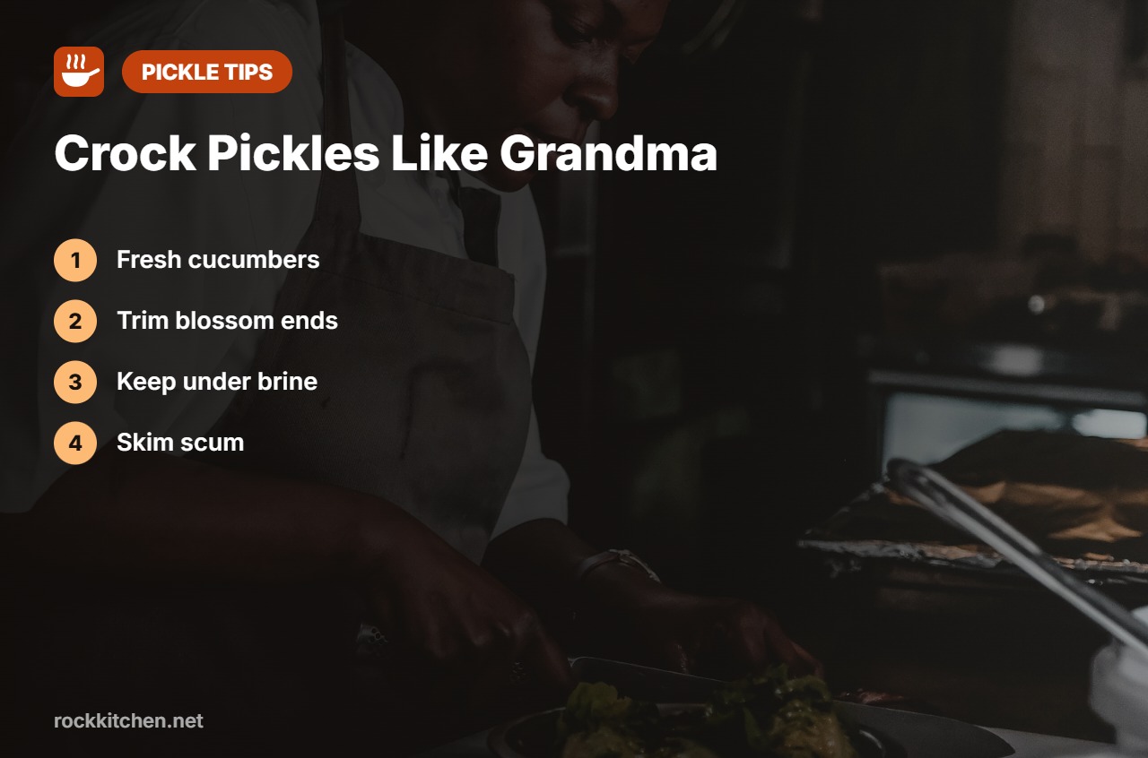 Tips for best pickling crock
