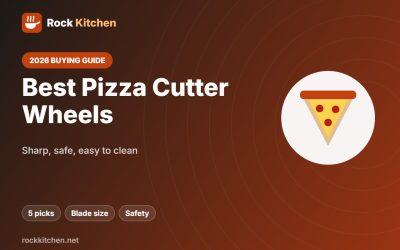 Best Pizza Cutter Wheel 2026: 5 Sharp Wheels Compared by Blade Size