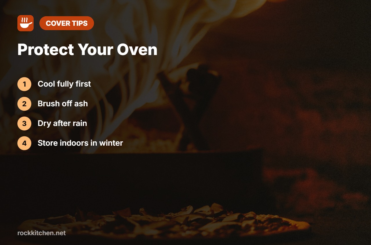 Tips for best pizza oven cover