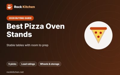 Best Pizza Oven Stand 2026: 5 Sturdy Tables and Carts Compared