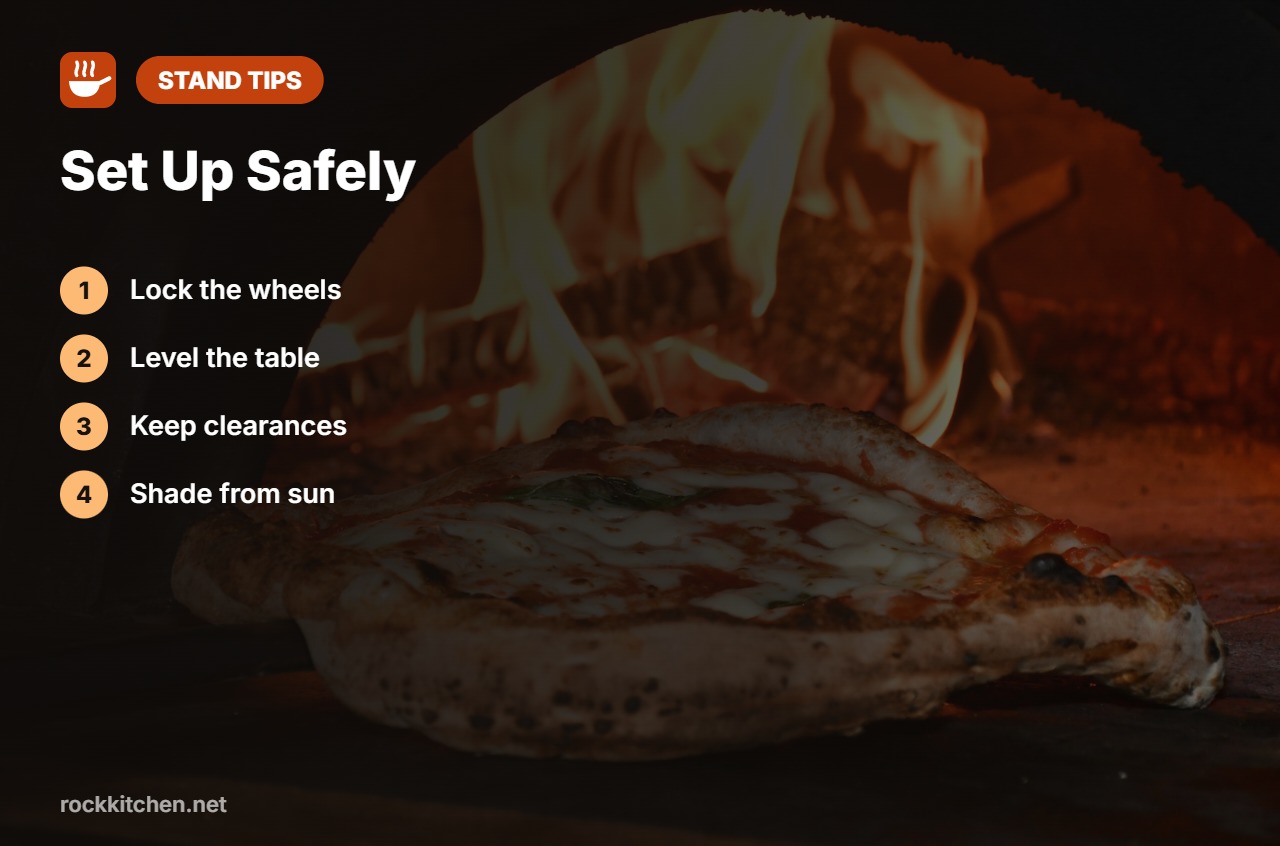 Tips for best pizza oven stand