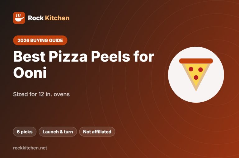 Best pizza peel for Ooni ovens – Rock Kitchen guide
