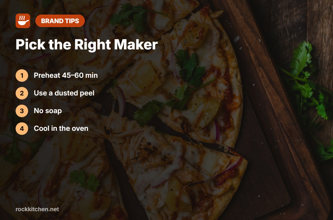 Tips for best pizza stone brand