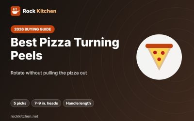 Best Pizza Turning Peel 2026: 5 Round Perforated Peels for Even Baking
