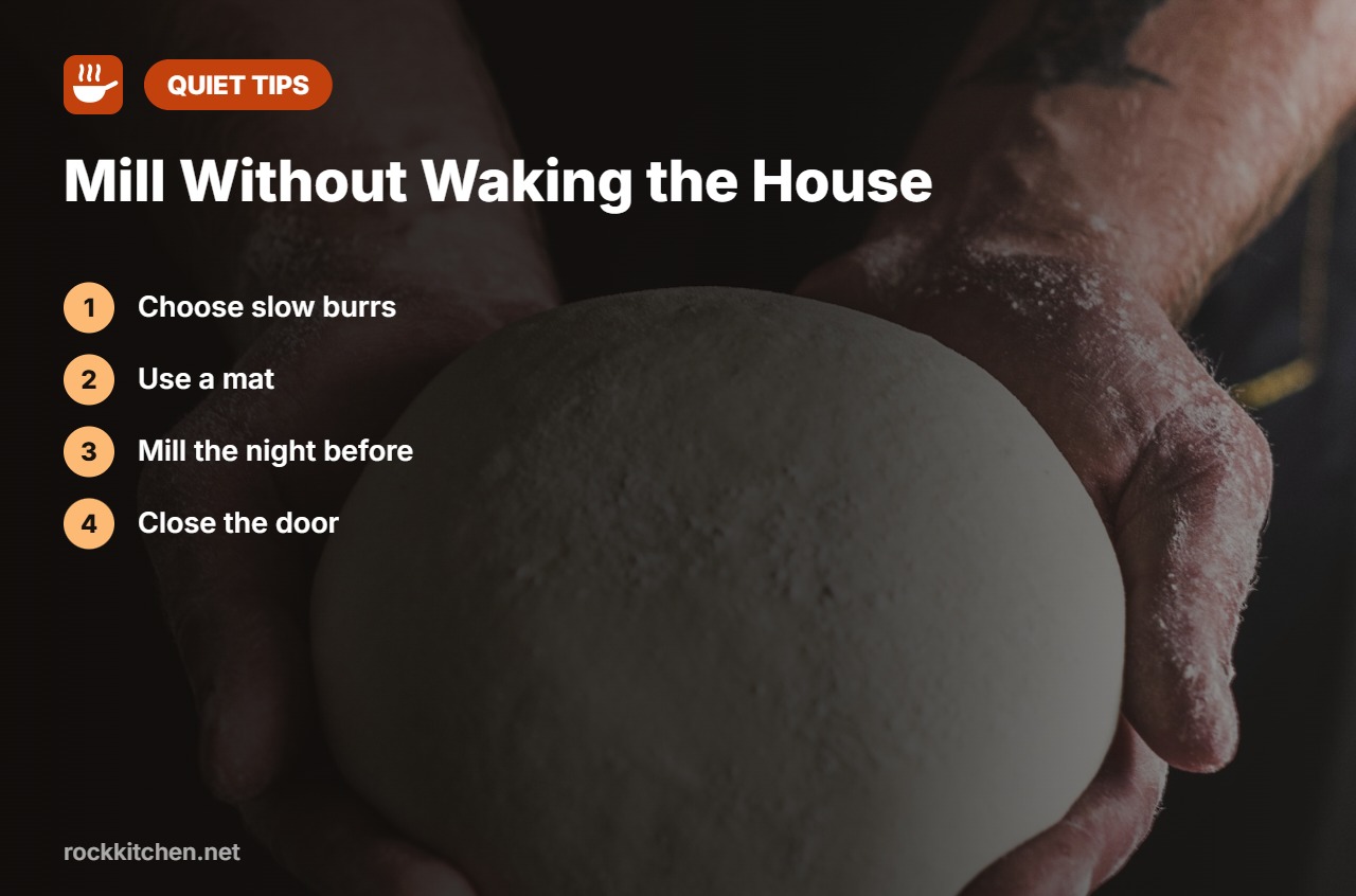 Tips for best quiet grain mill