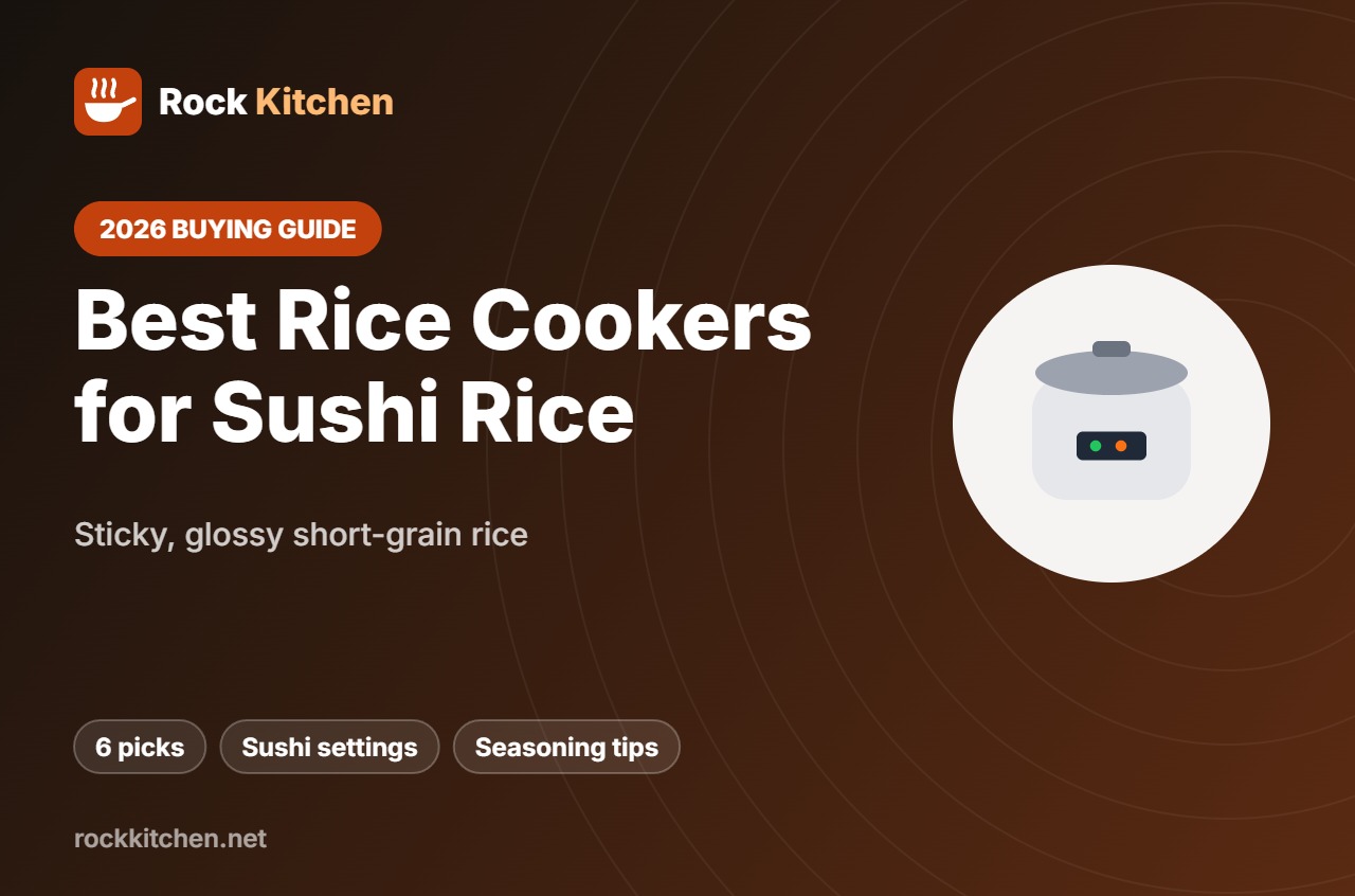 Best Rice Cooker for Sushi Rice – Rock Kitchen buying guide