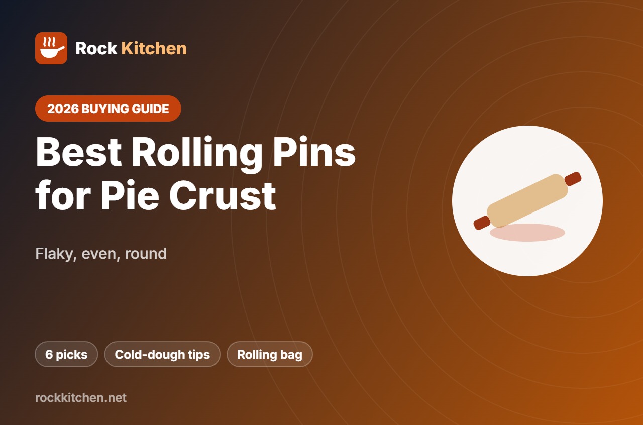 Best Rolling Pin for Pie Crust – Rock Kitchen buying guide