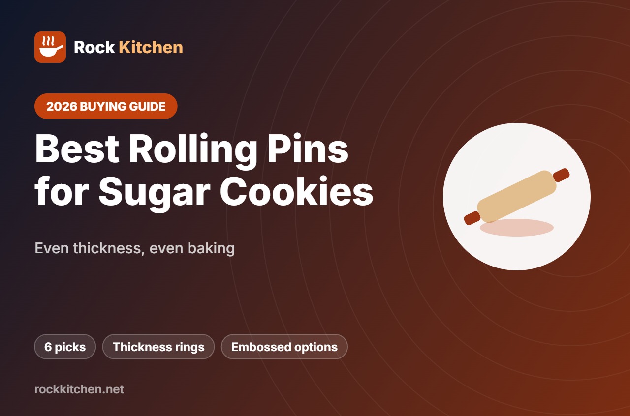 Best Rolling Pin for Sugar Cookies – Rock Kitchen buying guide