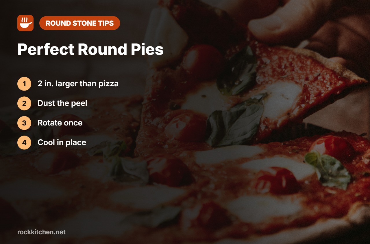 Tips for best round pizza stone