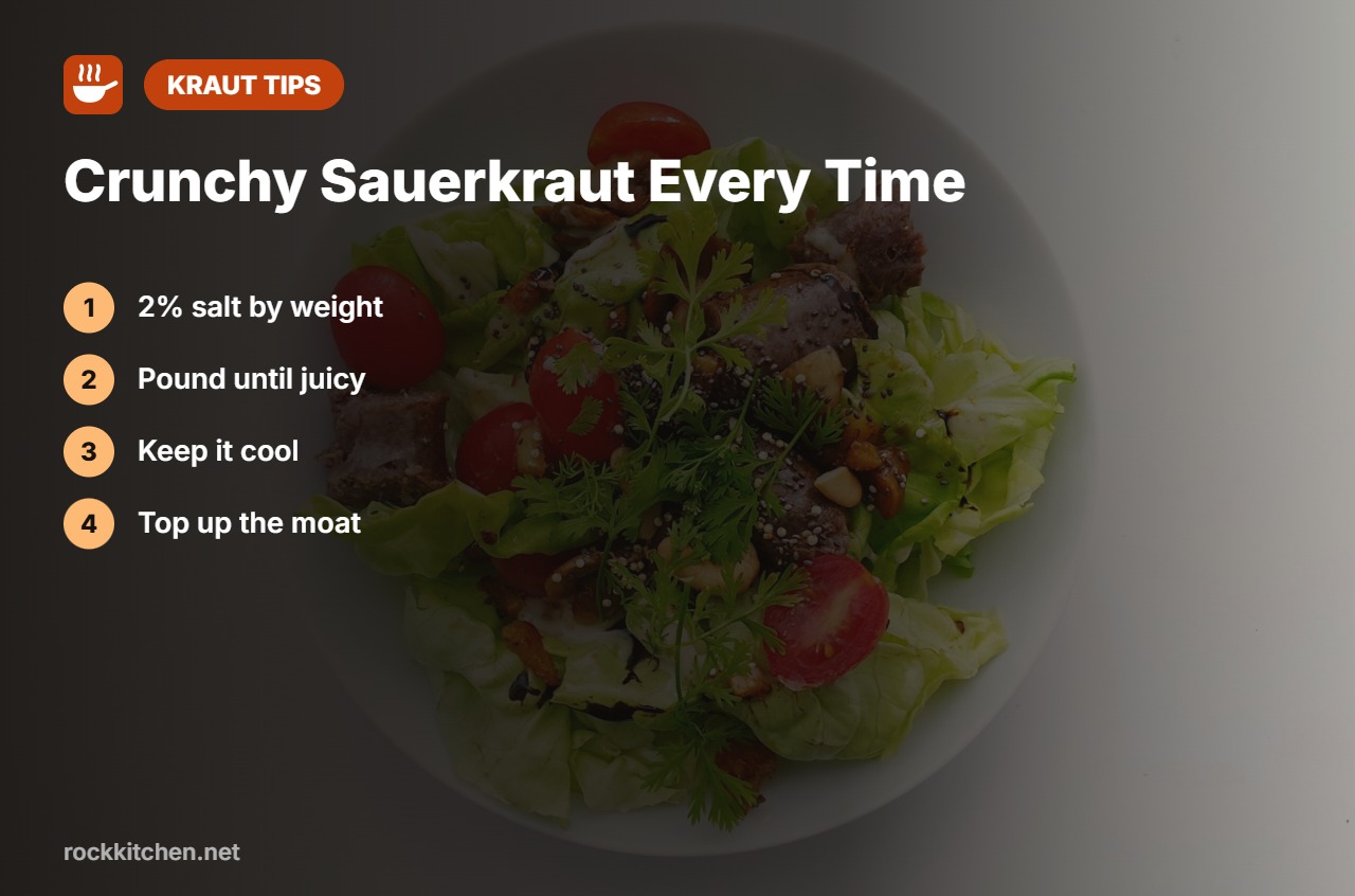 Tips for best sauerkraut crock