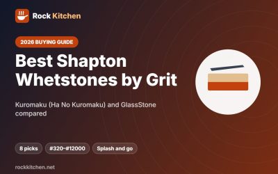 Best Shapton Whetstone 2026: 8 Kuromaku & Glass Picks by Grit