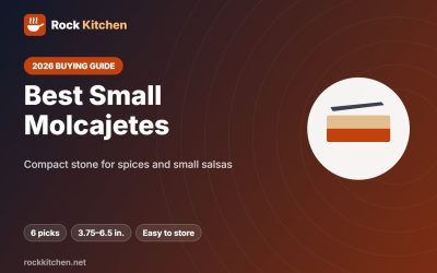 Best Small Molcajete 2026: 6 Compact Picks From 3.75 to 6.5 Inches