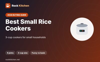 Best Small Rice Cooker 2026: 6 Three-Cup Cookers for Couples