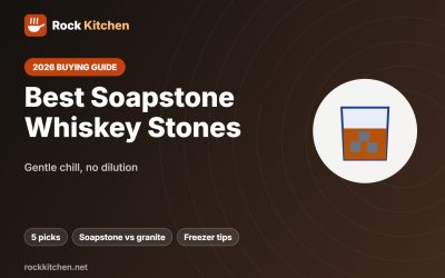 Best Soapstone Whiskey Stones 2026: 5 Sets That Chill Without Water