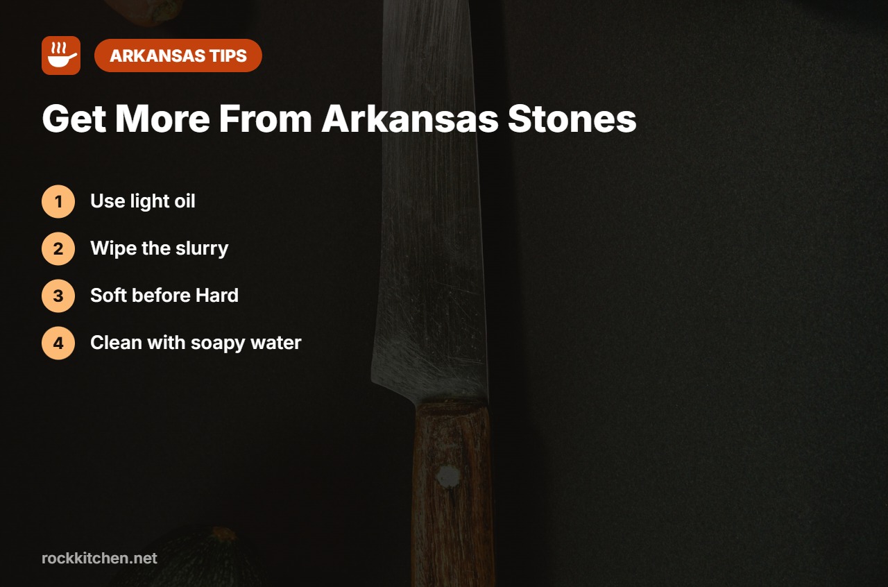 Tips for best soft arkansas stone