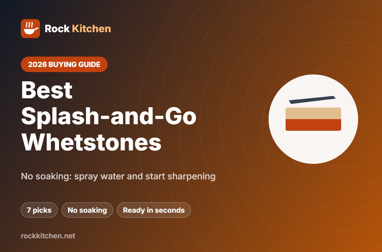 Best splash and go whetstone no-soak guide