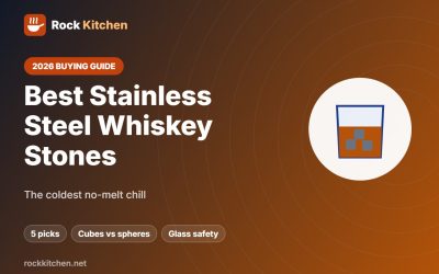 Best Stainless Steel Whiskey Stones 2026: 5 Metal Cubes and Spheres