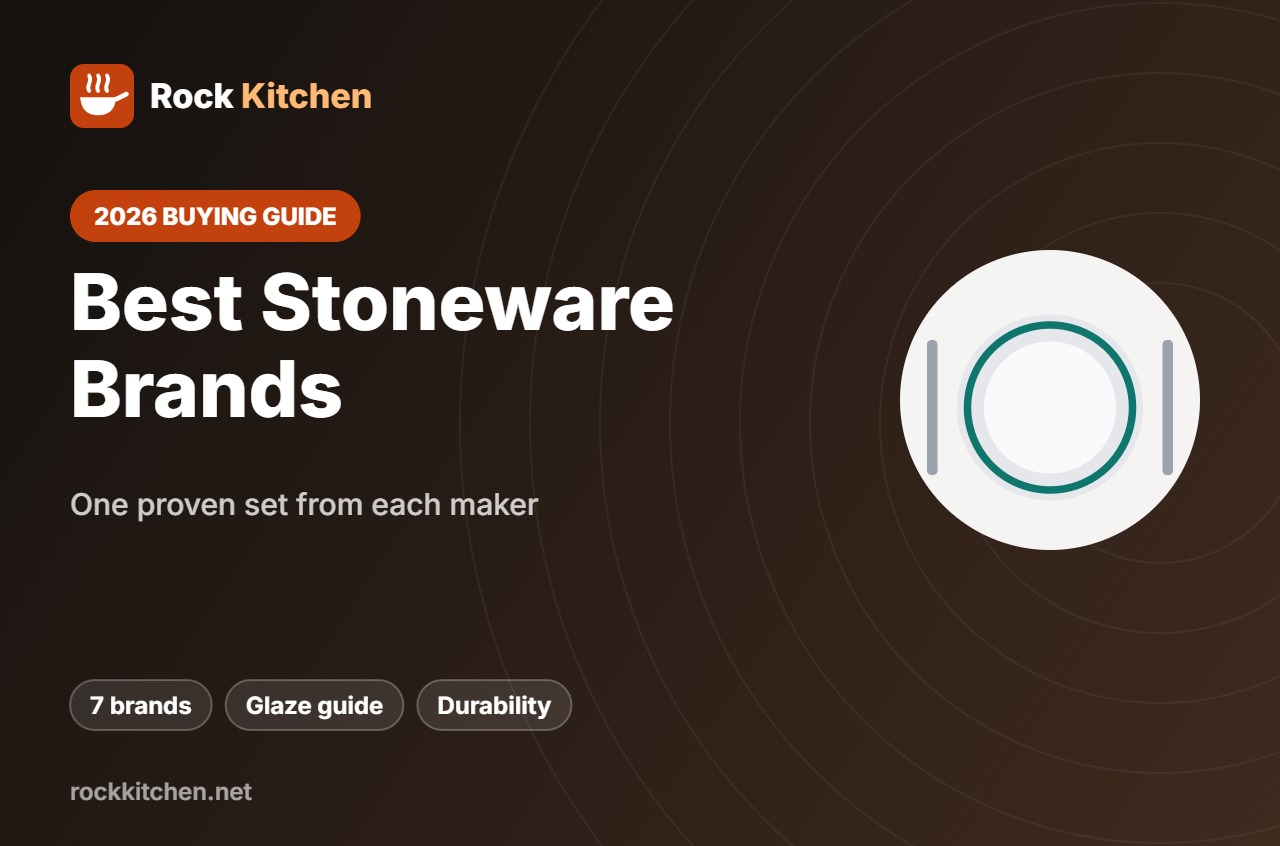 Best Stoneware Brands – Rock Kitchen buying guide