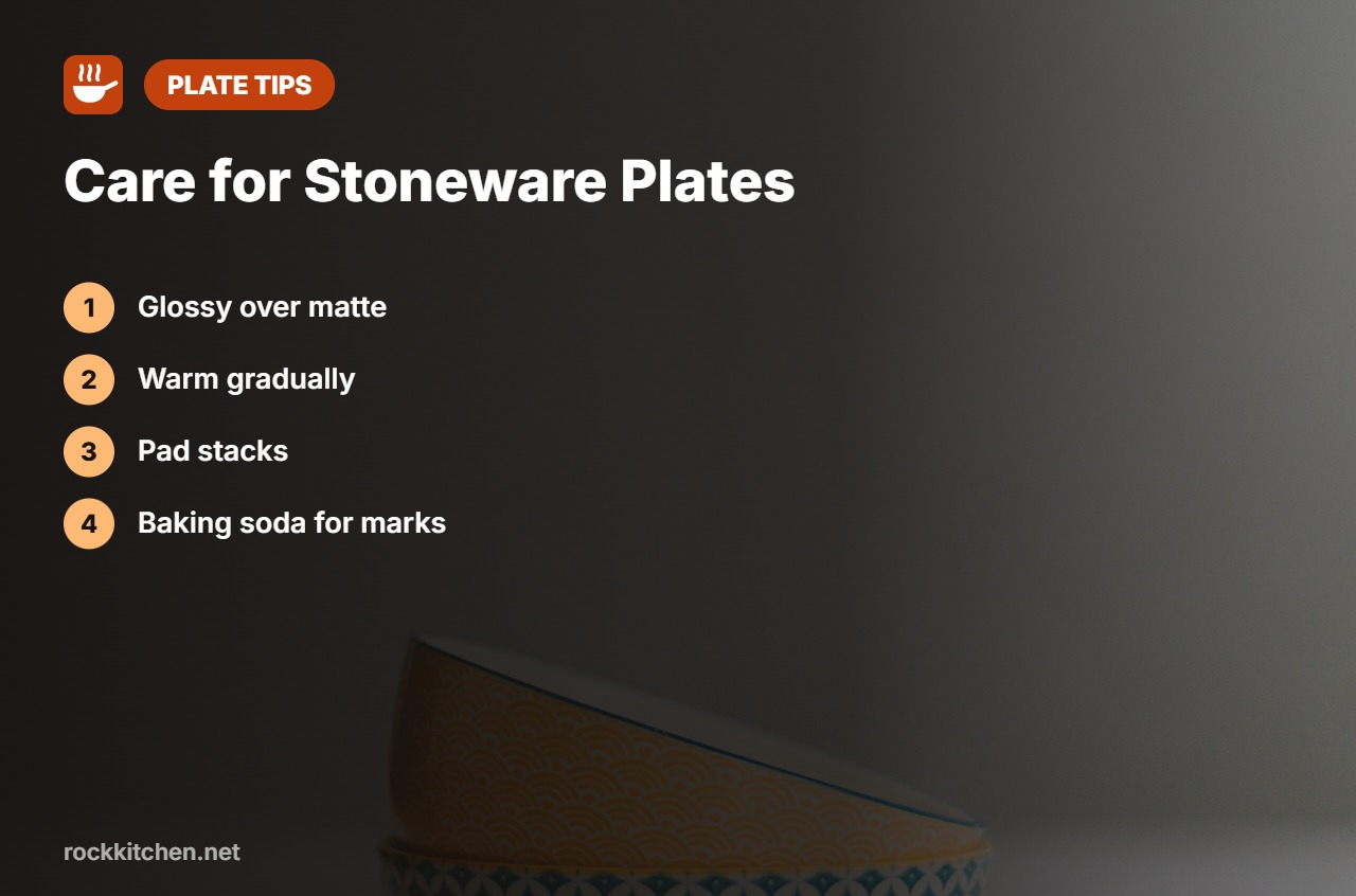 Tips for best stoneware dinner plates