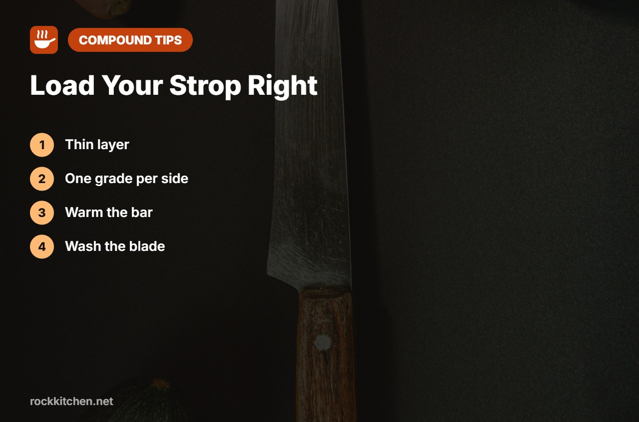 Tips for best stropping compound