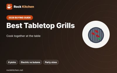Best Tabletop Grill 2026: 6 Electric and Butane Grills for the Table
