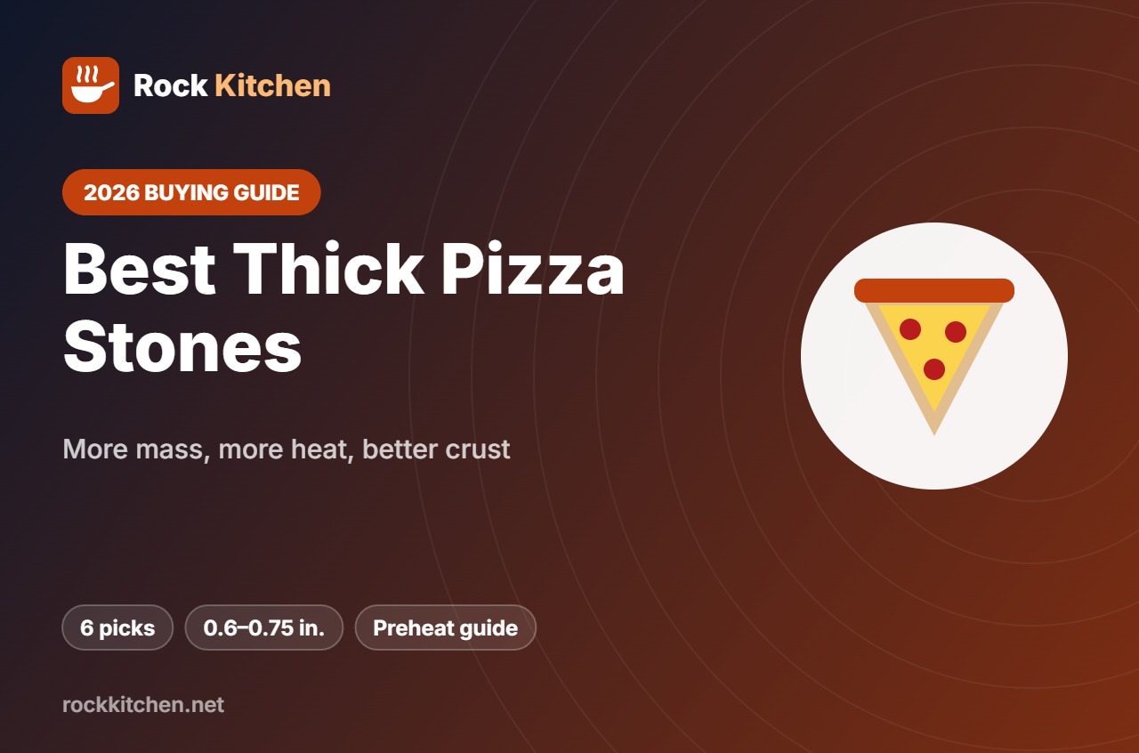Best Thick Pizza Stone – Rock Kitchen buying guide