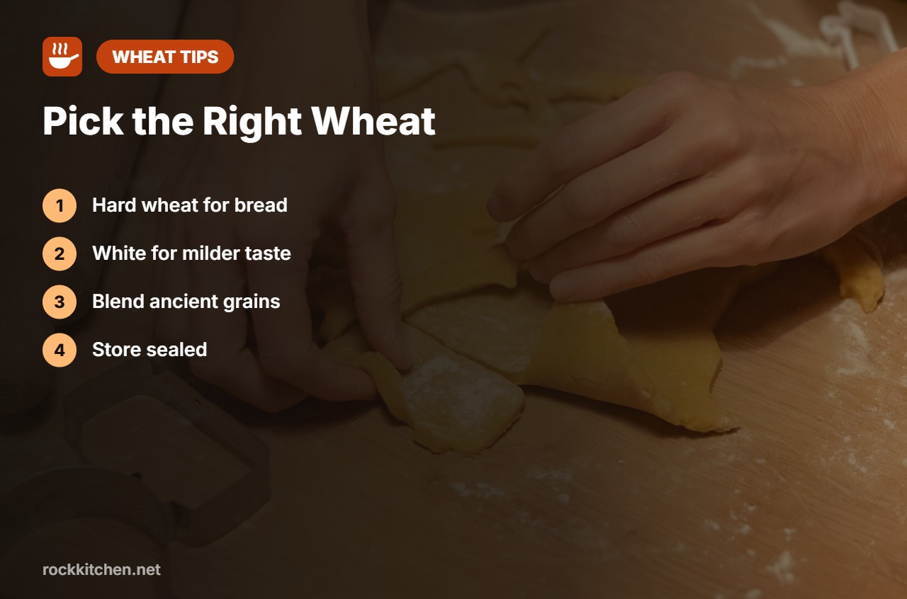 Tips for best wheat berries for bread