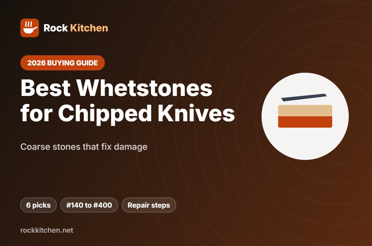 Best Whetstone for Chipped Knives – Rock Kitchen buying guide