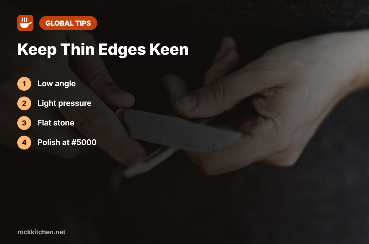 Tips for best whetstone for global knives
