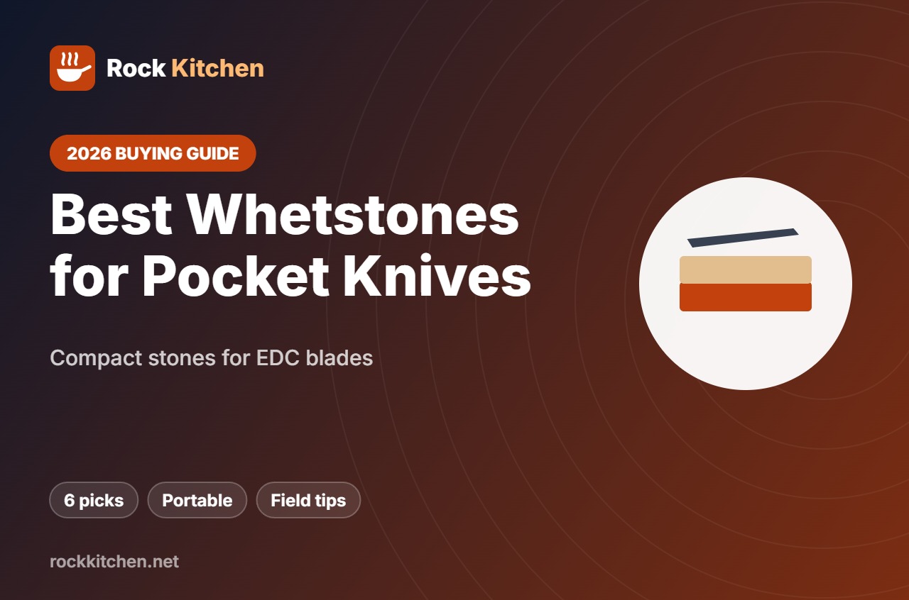 Best Whetstone for Pocket Knives – Rock Kitchen buying guide