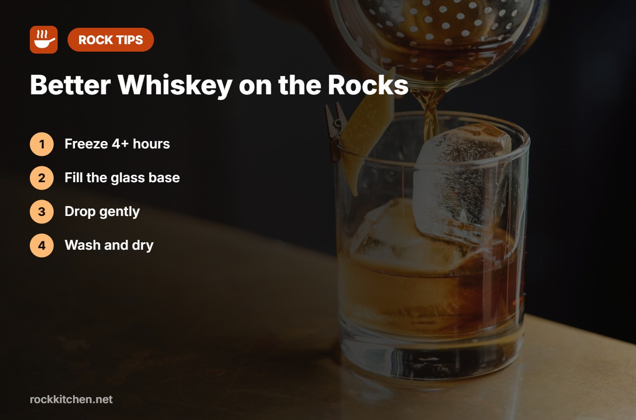 Tips for best whiskey rocks