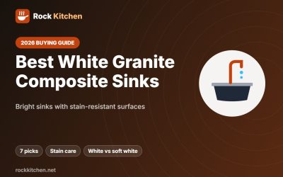 Best White Granite Composite Sink 2026: 7 Bright Picks That Stay Clean
