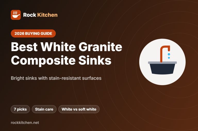 Best White Granite Composite Sink – Rock Kitchen buying guide