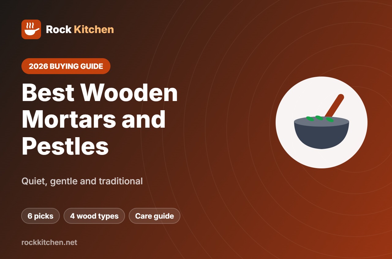 Best Wooden Mortar and Pestle – Rock Kitchen buying guide
