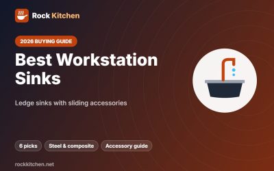 Best Workstation Sink 2026: 6 Ledge Sinks for More Prep Space