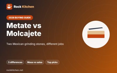 Metate vs Molcajete 2026: 5 Differences and Which One You Need