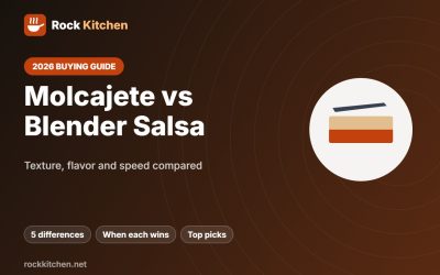Molcajete vs Blender Salsa 2026: 5 Differences You Can Taste