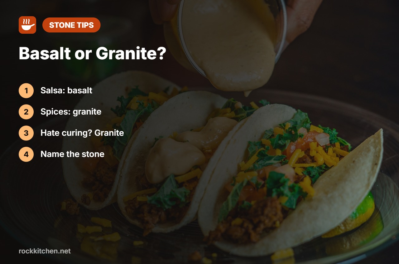 Tips for molcajete vs granite mortar
