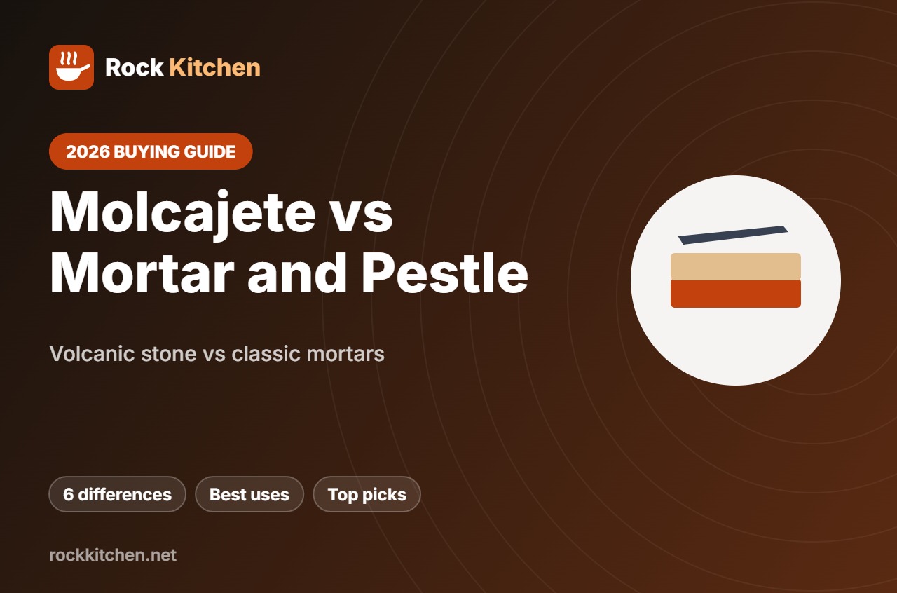 Molcajete vs Mortar and Pestle – Rock Kitchen buying guide