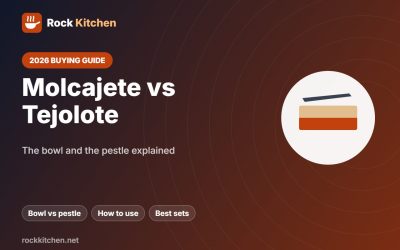 Molcajete vs Tejolote 2026: 5 Facts on the Bowl and Its Stone Pestle